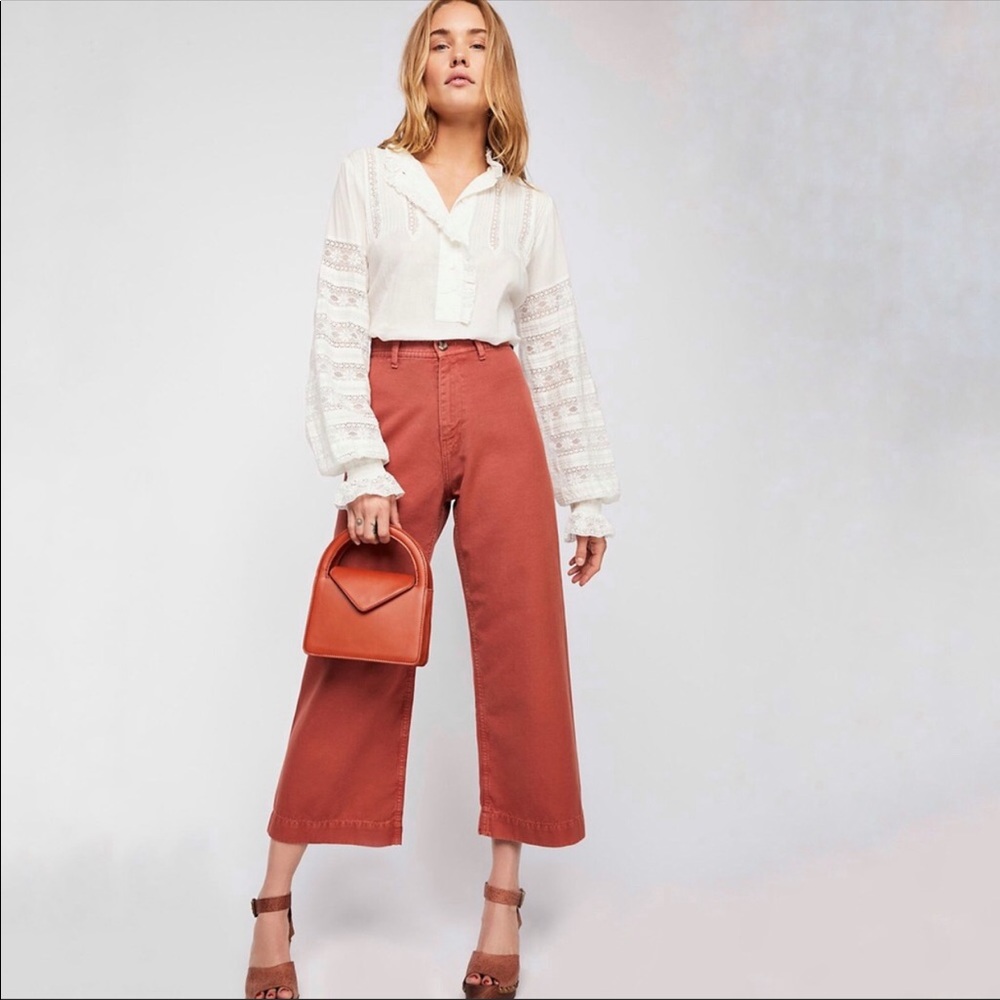 Free People Patti Pant Cropped